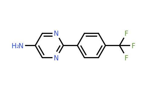 CAS 1094311-67-7 | 2-(4-(Trifluoromethyl)phenyl)pyrimidin-5-amine