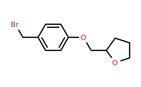 CAS 1094335-80-4 | 2-{[4-(bromomethyl)phenoxy]methyl}oxolane