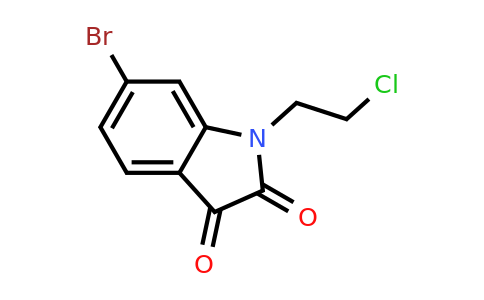 CAS 1094336-64-7 | 6-bromo-1-(2-chloroethyl)-2,3-dihydro-1H-indole-2,3-dione