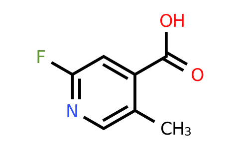 CAS 1094345-91-1 | 2-Fluoro-5-methylisonicotinic acid