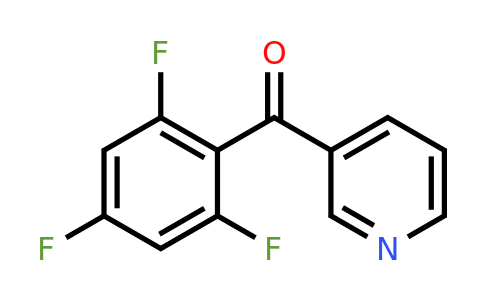 CAS 1094348-00-1 | 3-(2,4,6-Trifluorobenzoyl)pyridine