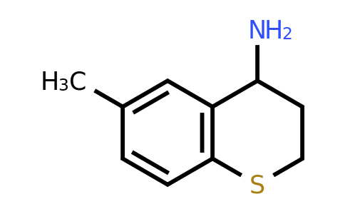 CAS 1094350-91-0 | 6-Methyl-3,4-dihydro-2H-1-benzothiopyran-4-amine
