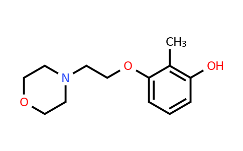 CAS 1094370-22-5 | 2-Methyl-3-[2-(morpholin-4-yl)ethoxy]phenol