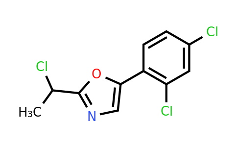 CAS 1094382-55-4 | 2-(1-chloroethyl)-5-(2,4-dichlorophenyl)-1,3-oxazole