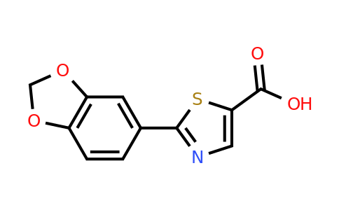 CAS 1094385-70-2 | 2-(2H-1,3-Benzodioxol-5-yl)-1,3-thiazole-5-carboxylic acid