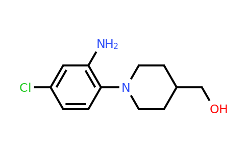 CAS 1094389-23-7 | [1-(2-amino-4-chlorophenyl)piperidin-4-yl]methanol