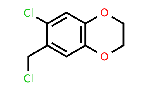 CAS 1094400-29-9 | 6-chloro-7-(chloromethyl)-2,3-dihydro-1,4-benzodioxine