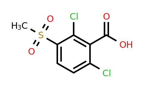 CAS 1094404-69-9 | 2,6-dichloro-3-methanesulfonylbenzoic acid