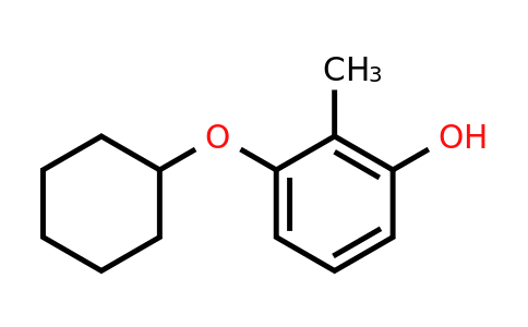 CAS 1094409-82-1 | 3-(Cyclohexyloxy)-2-methylphenol