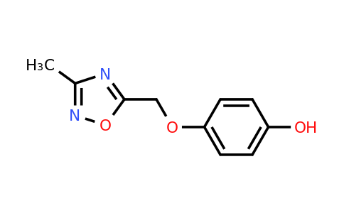 CAS 1094409-91-2 | 4-[(3-Methyl-1,2,4-oxadiazol-5-yl)methoxy]phenol