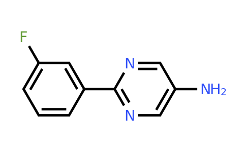 CAS 1094411-86-5 | 2-(3-Fluorophenyl)pyrimidin-5-amine