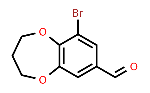 CAS 1094419-43-8 | 9-Bromo-3,4-dihydro-2H-1,5-benzodioxepine-7-carbaldehyde