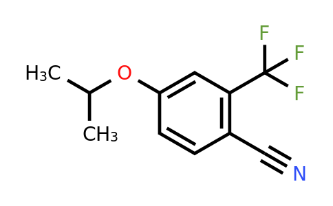 CAS 1094436-68-6 | 4-(Propan-2-yloxy)-2-(trifluoromethyl)benzonitrile