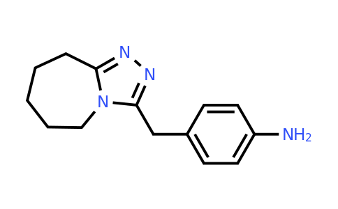 CAS 1094444-95-7 | 4-({5H,6H,7H,8H,9H-[1,2,4]triazolo[4,3-a]azepin-3-yl}methyl)aniline