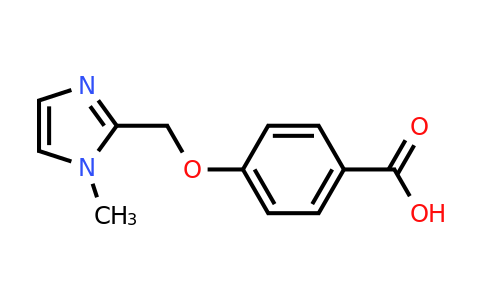 CAS 1094451-54-3 | 4-[(1-Methyl-1H-imidazol-2-yl)methoxy]benzoic acid