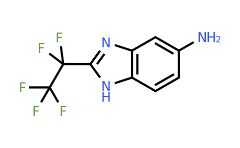 CAS 1094485-69-4 | 2-(pentafluoroethyl)-1H-1,3-benzodiazol-5-amine