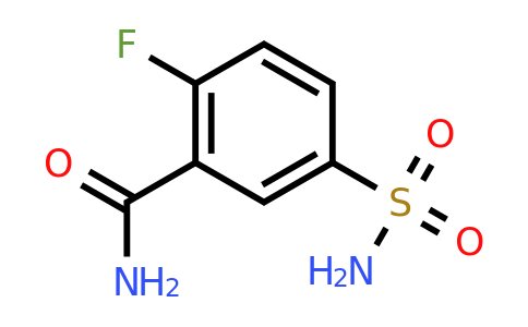 CAS 1094550-78-3 | 2-fluoro-5-sulfamoylbenzamide
