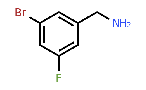 CAS 1094555-68-6 | (3-Bromo-5-fluorophenyl)methanamine
