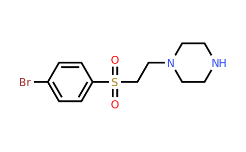 CAS 1094558-34-5 | 1-[2-(4-Bromobenzenesulfonyl)ethyl]piperazine