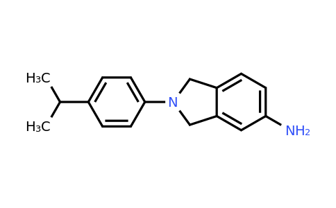 CAS 1094628-01-9 | 2-[4-(propan-2-yl)phenyl]-2,3-dihydro-1H-isoindol-5-amine