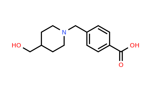CAS 1094638-78-4 | 4-{[4-(hydroxymethyl)piperidin-1-yl]methyl}benzoic acid