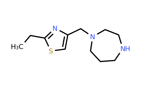 CAS 1094643-90-9 | 1-[(2-Ethyl-1,3-thiazol-4-yl)methyl]-1,4-diazepane