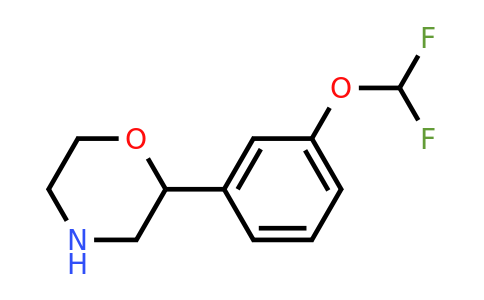 CAS 1094649-73-6 | 2-[3-(difluoromethoxy)phenyl]morpholine