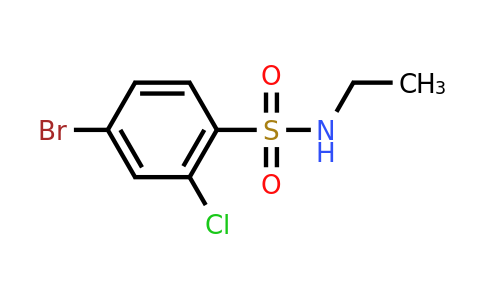 CAS 1094654-06-4 | 4-bromo-2-chloro-N-ethylbenzene-1-sulfonamide