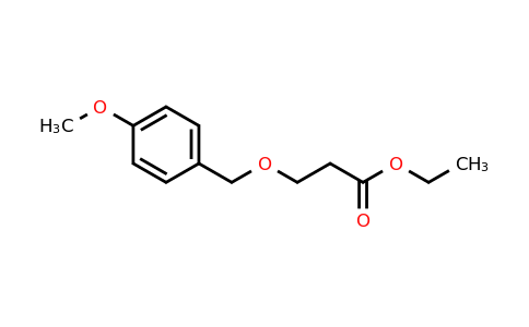 CAS 1094680-67-7 | Ethyl 3-[(4-methoxyphenyl)methoxy]propanoate