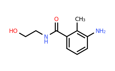 CAS 1094686-54-0 | 3-Amino-N-(2-hydroxyethyl)-2-methylbenzamide