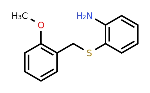 CAS 1094690-40-0 | 2-{[(2-methoxyphenyl)methyl]sulfanyl}aniline