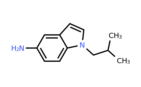 CAS 1094710-32-3 | 1-(2-Methylpropyl)-1H-indol-5-amine