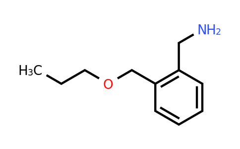 CAS 1094720-06-5 | (2-(Propoxymethyl)phenyl)methanamine