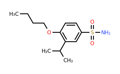 CAS 1094735-99-5 | 4-Butoxy-3-(propan-2-yl)benzene-1-sulfonamide