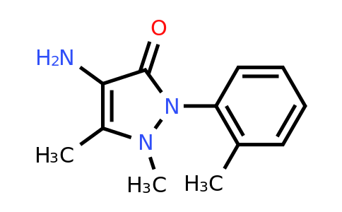 CAS 1094754-99-0 | 4-Amino-1,5-dimethyl-2-(2-methylphenyl)-2,3-dihydro-1H-pyrazol-3-one