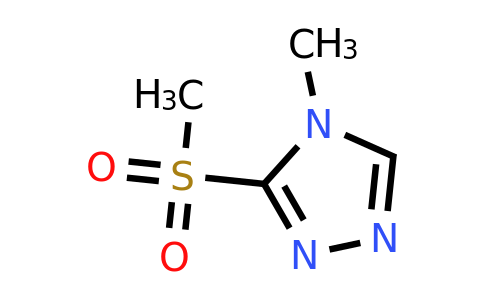 CAS 1094755-10-8 | 3-methanesulfonyl-4-methyl-4H-1,2,4-triazole
