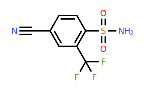 CAS 1094770-14-5 | 4-Cyano-2-(trifluoromethyl)benzenesulfonamide