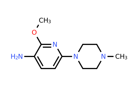 CAS 1094787-95-7 | 2-methoxy-6-(4-methylpiperazin-1-yl)pyridin-3-amine