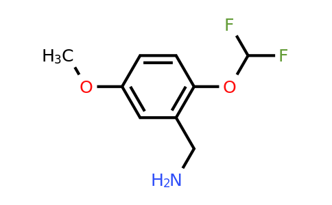 CAS 1094792-05-8 | [2-(difluoromethoxy)-5-methoxyphenyl]methanamine