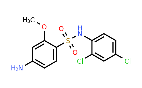CAS 1094926-46-1 | 4-Amino-N-(2,4-dichlorophenyl)-2-methoxybenzene-1-sulfonamide