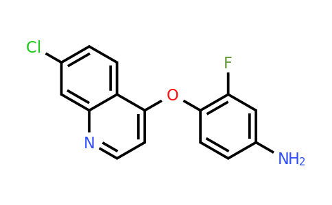 CAS 1094937-81-1 | 4-[(7-Chloroquinolin-4-yl)oxy]-3-fluoroaniline