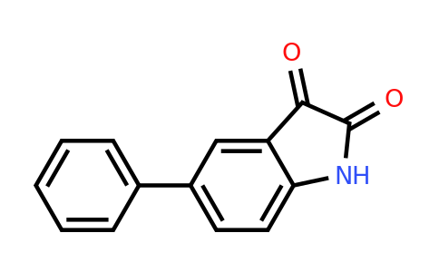CAS 109496-98-2 | 5-Phenyl-2,3-dihydro-1H-indole-2,3-dione