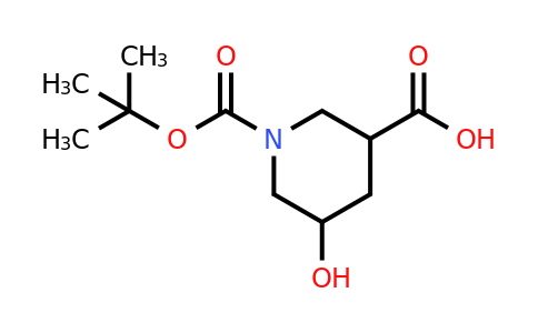 CAS 1095010-48-2 | 1-Boc-5-Hydroxypiperidine-3-carboxylic Acid