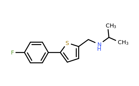 CAS 1095140-49-0 | {[5-(4-fluorophenyl)thiophen-2-yl]methyl}(propan-2-yl)amine