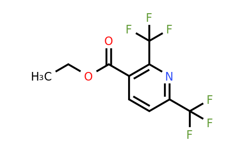 CAS 1095211-28-1 | 2,6-Bis-trifluoromethyl-nicotinic acid ethyl ester
