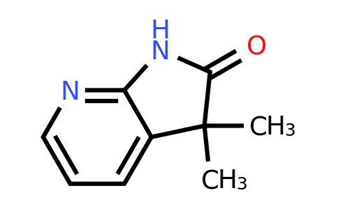 CAS 109535-73-1 | 3,3-dimethyl-1H,2H,3H-pyrrolo[2,3-b]pyridin-2-one