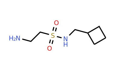 CAS 1095505-14-8 | 2-amino-N-(cyclobutylmethyl)ethane-1-sulfonamide