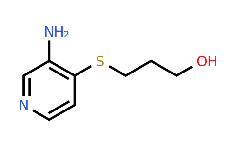 CAS 1095514-79-6 | 3-[(3-Aminopyridin-4-yl)sulfanyl]propan-1-ol