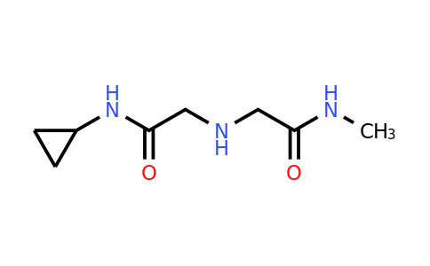 CAS 1095519-92-8 | 2-{[(cyclopropylcarbamoyl)methyl]amino}-N-methylacetamide