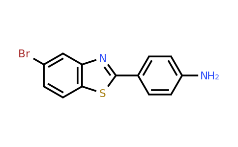 CAS 1095528-03-2 | 4-(5-bromo-1,3-benzothiazol-2-yl)aniline